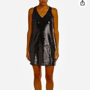 Michael Stars Women's Sequin Sleeveless V Neck Dress xs like new